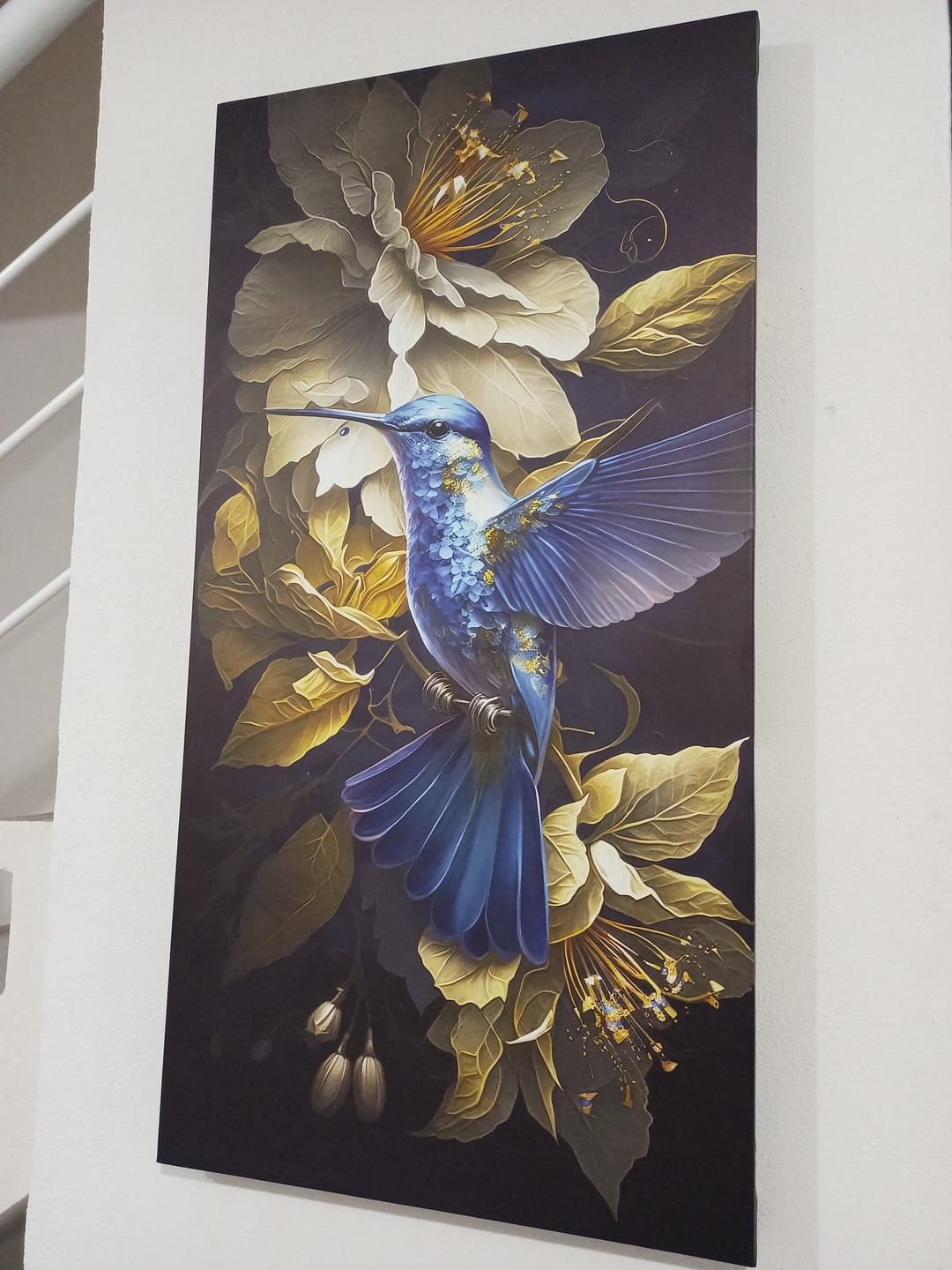 Customer photo review of Colibrí Fantasia Azul