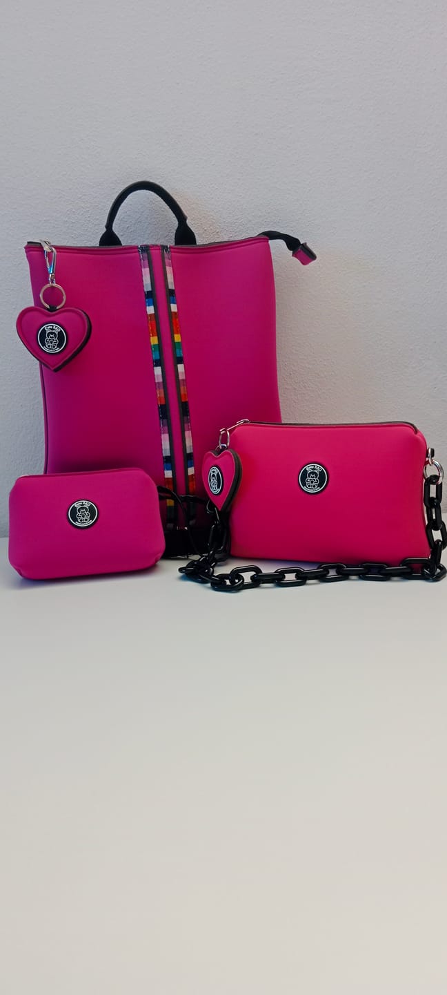 Customer photo review of TRIO | Zainetto + Pochette + Trousse