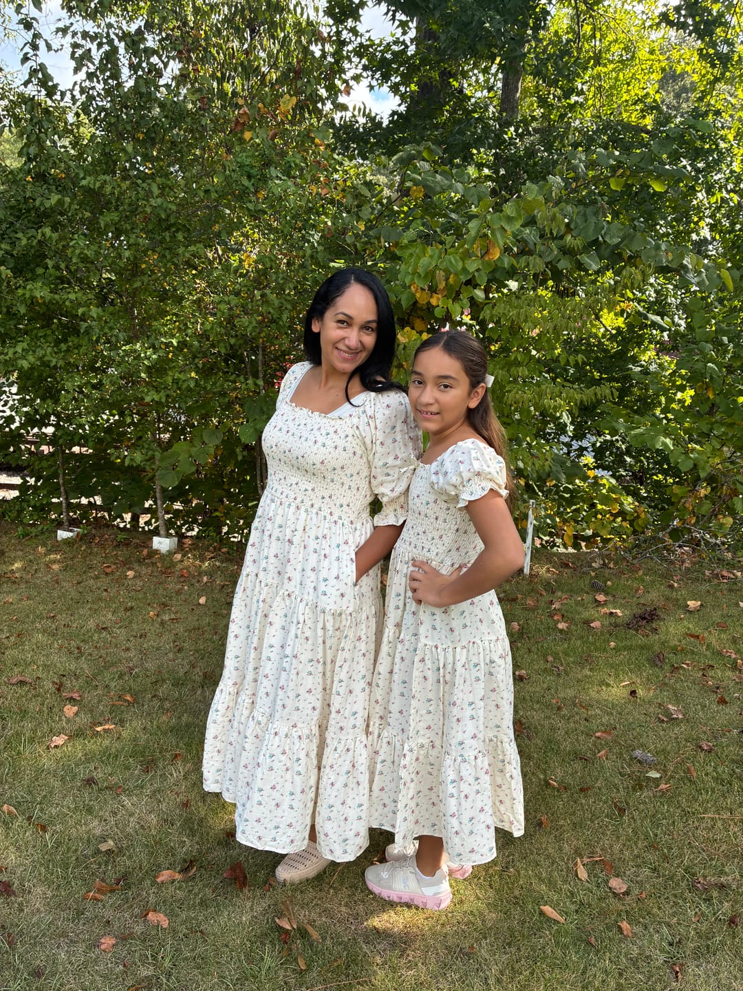 Customer photo review of [SAMPLES] Spring Florals Dress (Women) (FINAL SALE)