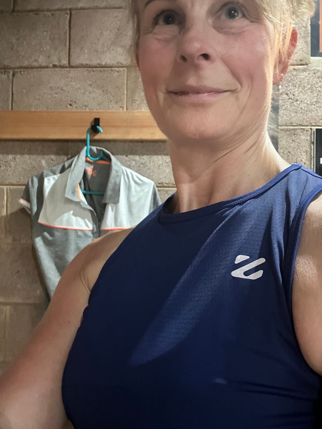Customer photo review of Lightweight Activewear Women’s Breathable Tank Top