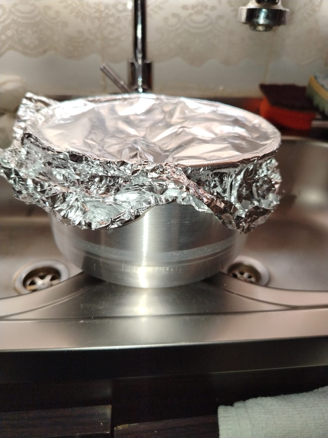 Customer photo review of Molde Torta Fijo de Aluminio