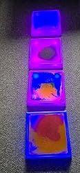 Customer photo review of LED Sensory Trail Sets – Liquid Stepping Stones & Balance Beams