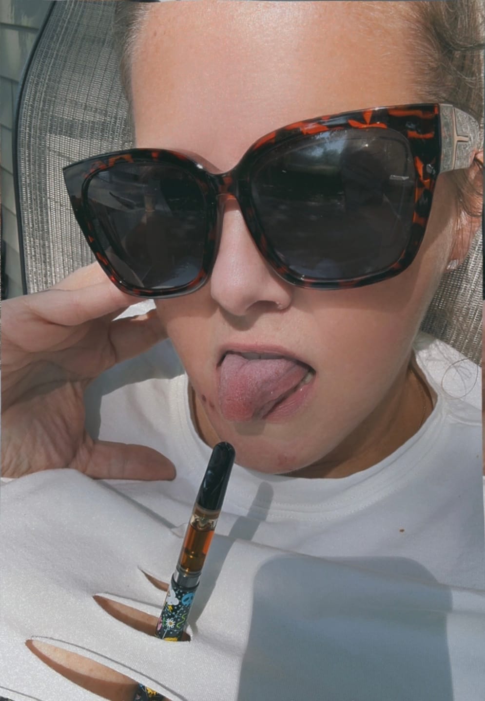 Customer photo review of Pineapple Express Sativa THC Vape Cartridge