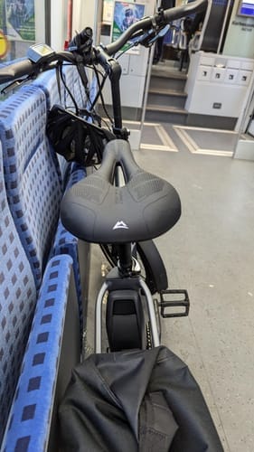 Customer photo review of Fahrradsattel ComfortOne & Sattelbezug CoverPro