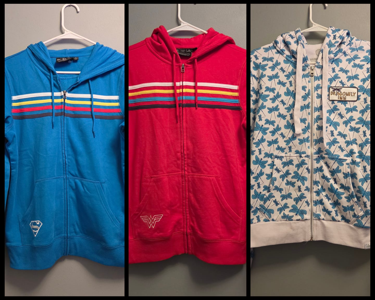 Customer photo review of Warner Brothers Assorted Apparel & Accessory 40pc Lot