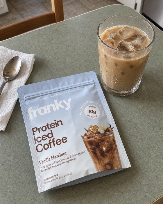 Customer photo review of Franky Protein Coffee