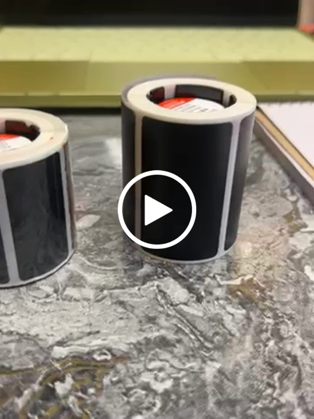 Customer video review of Thermal Transfer Label Printer Labels for M2, M3