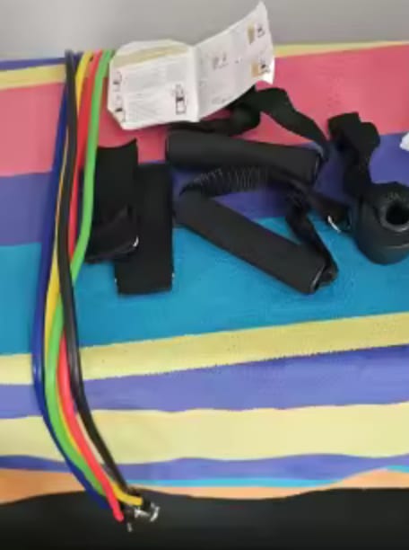 Customer photo review of Set de Bandas de Resistencia 5 Niveles
