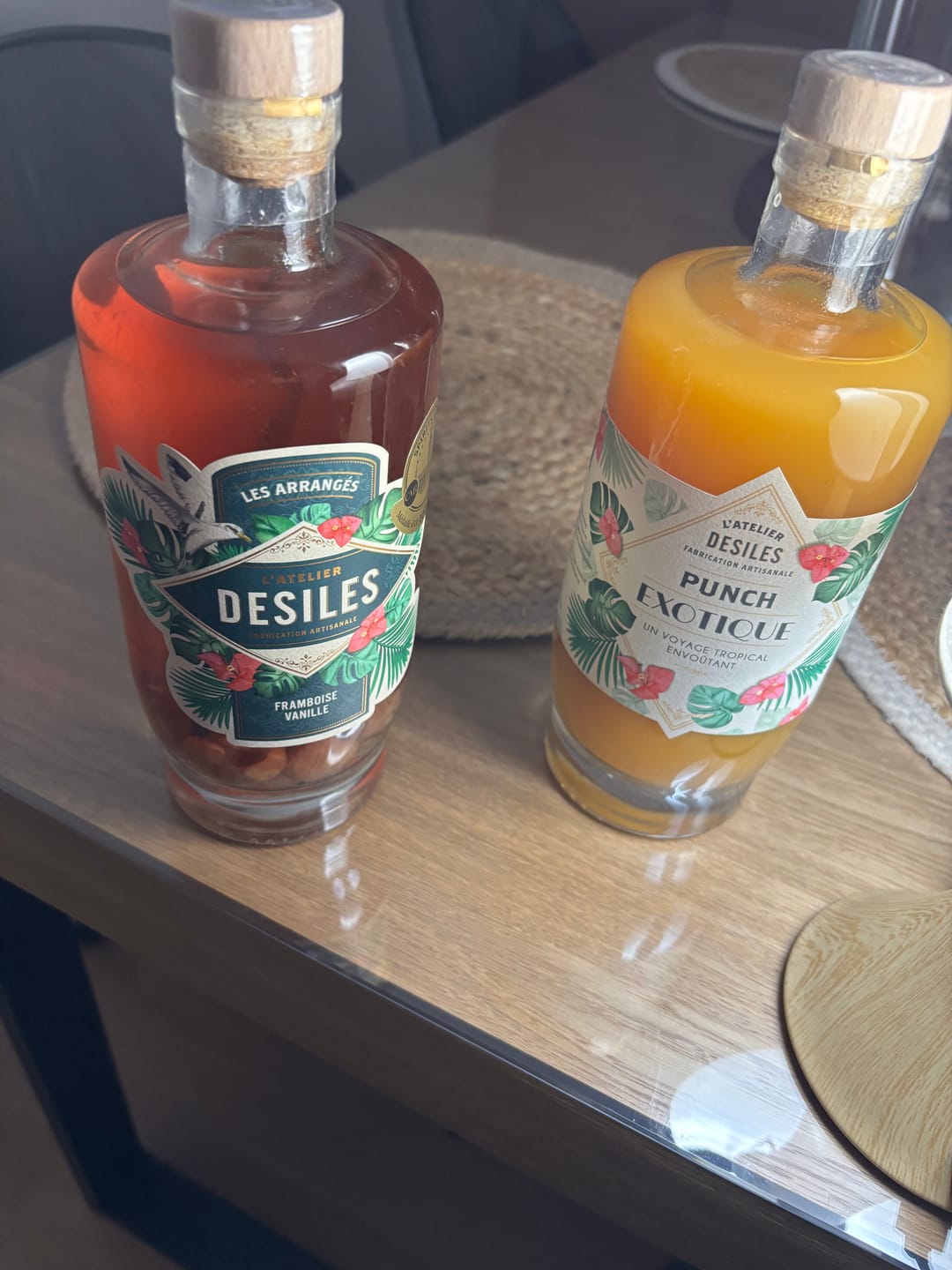 Customer photo review of Rhum arrangé Framboise & Vanille