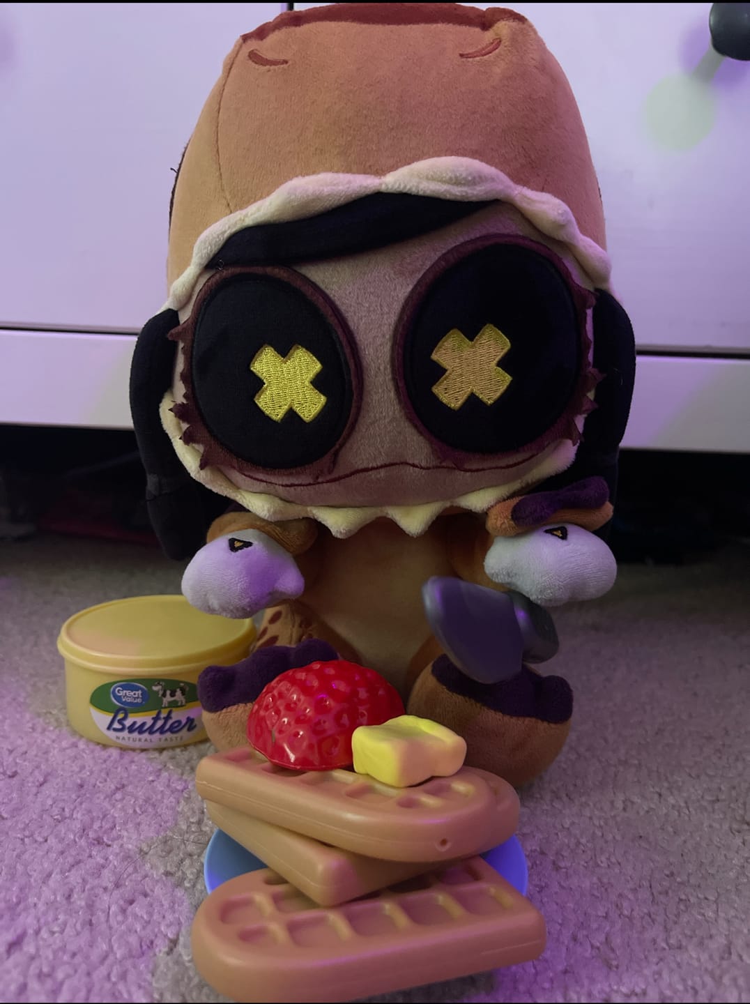 Customer photo review of Cyn T-Rex Plush
