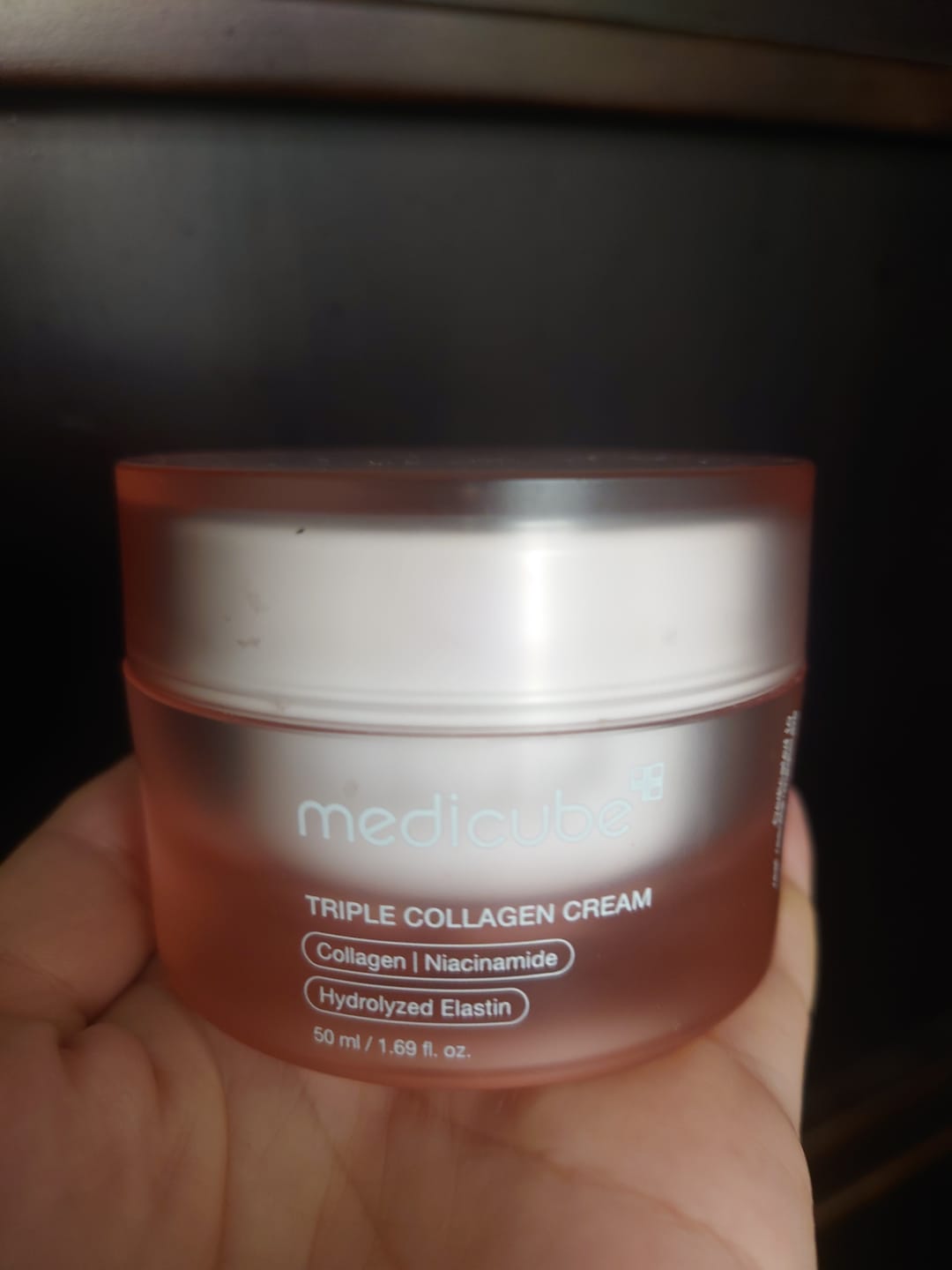 Customer photo review of Nostiprinošs krēms sejai Medicube Triple Collagen Cream 4.0