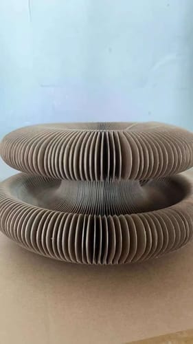 Customer photo review of CurePet Interactive Springs - Physical and Mental Exercise Toy for Cats