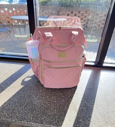 Customer photo review of 3-in-1 Backpack with Included Lunch Bag