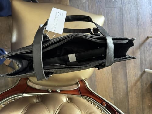 Customer photo review of 3-in-1 Bag, Elegant and Spacious