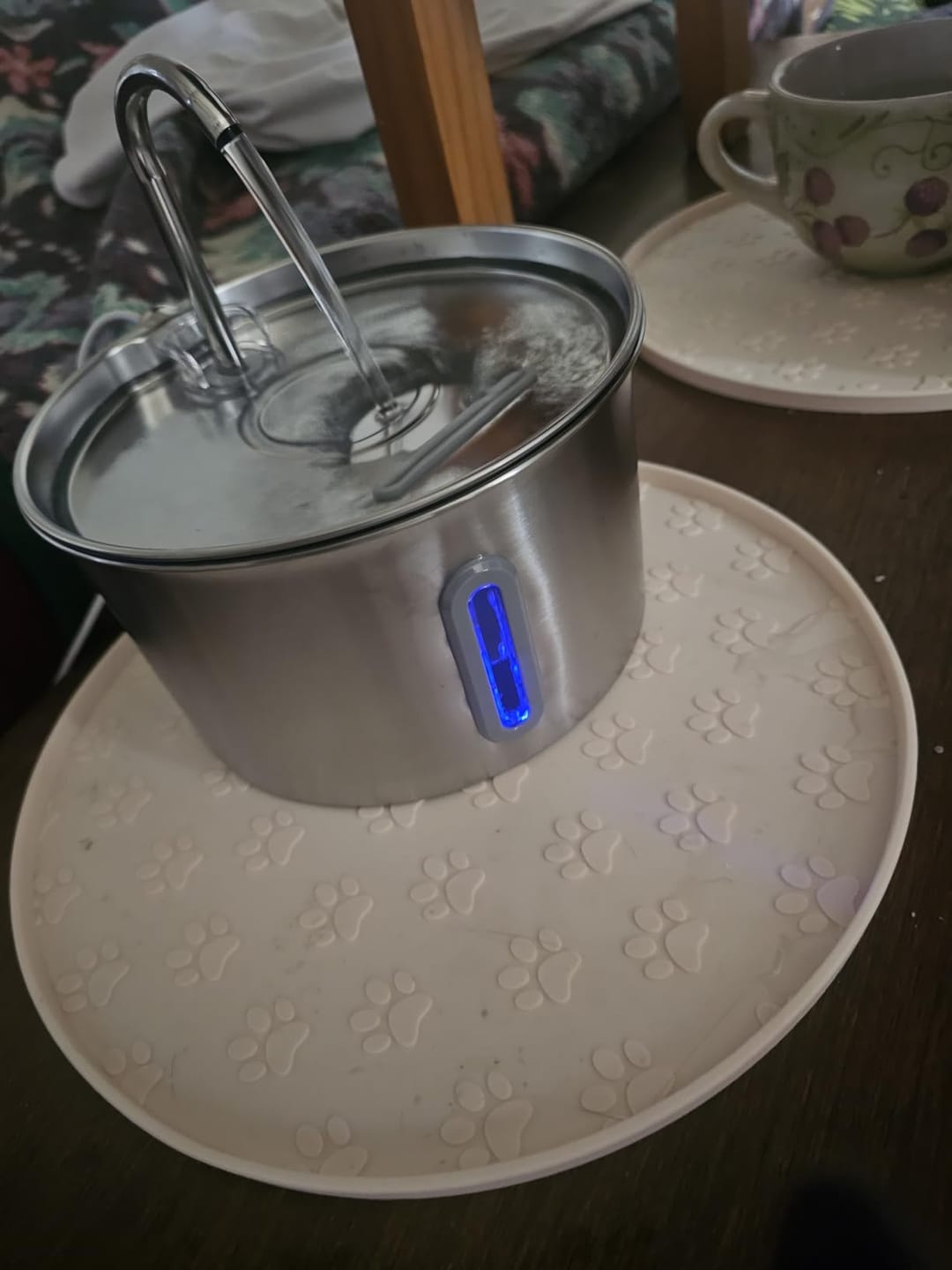 Customer photo review of Fontaine Inox Silencieuse 2,2 L