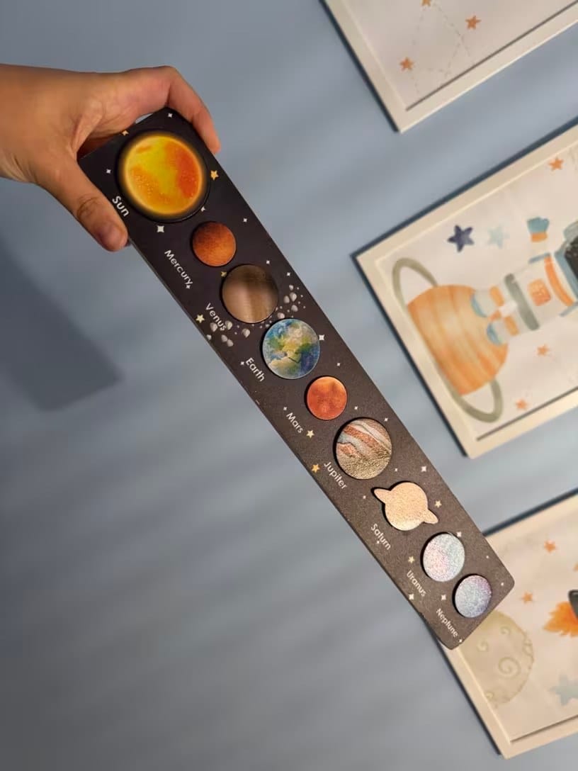 Customer photo review of Montessori Sonnensystem Puzzle Kleinkind | Interaktives Planetenpuzzle Lernspielzeug ab 2 Jahren