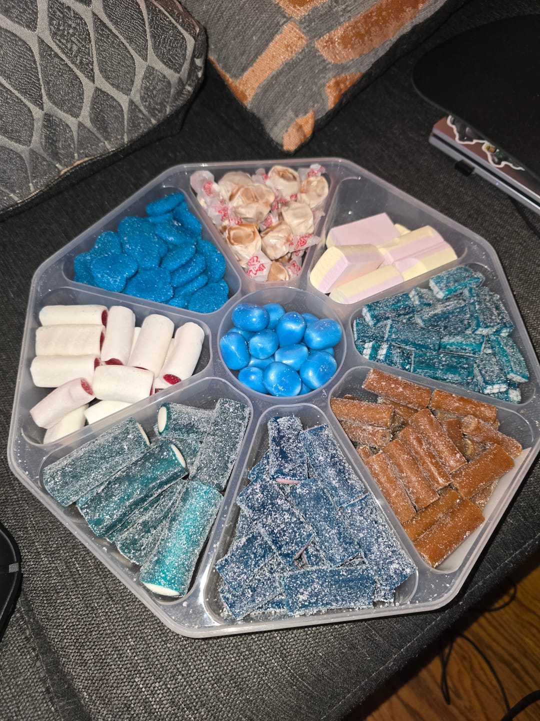 Customer photo review of Poppin Candy Custom Candy Platter