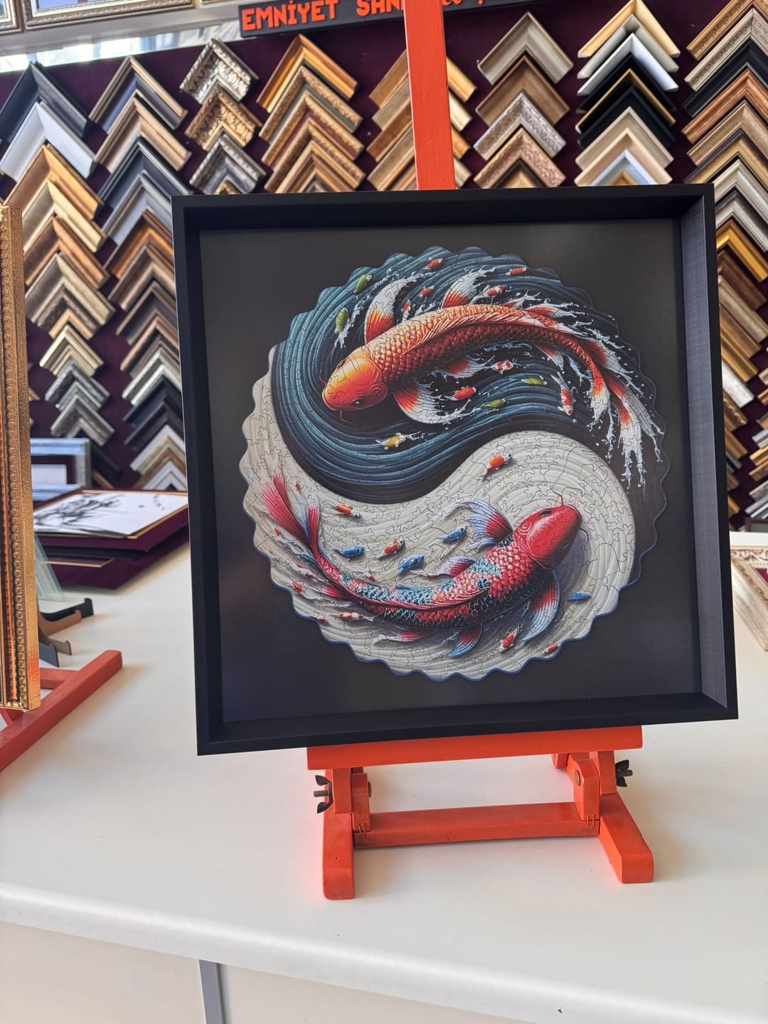 Customer photo review of Koi Yin Yang - Ahşap Puzzle