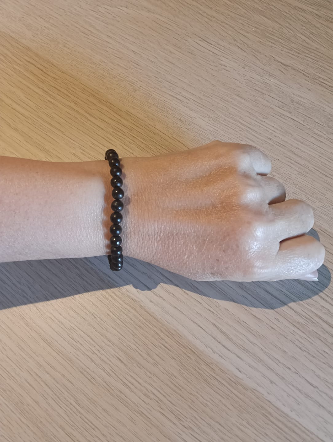 Customer photo review of Pulsera Shungit - 6mm || Protección - Desintoxicación