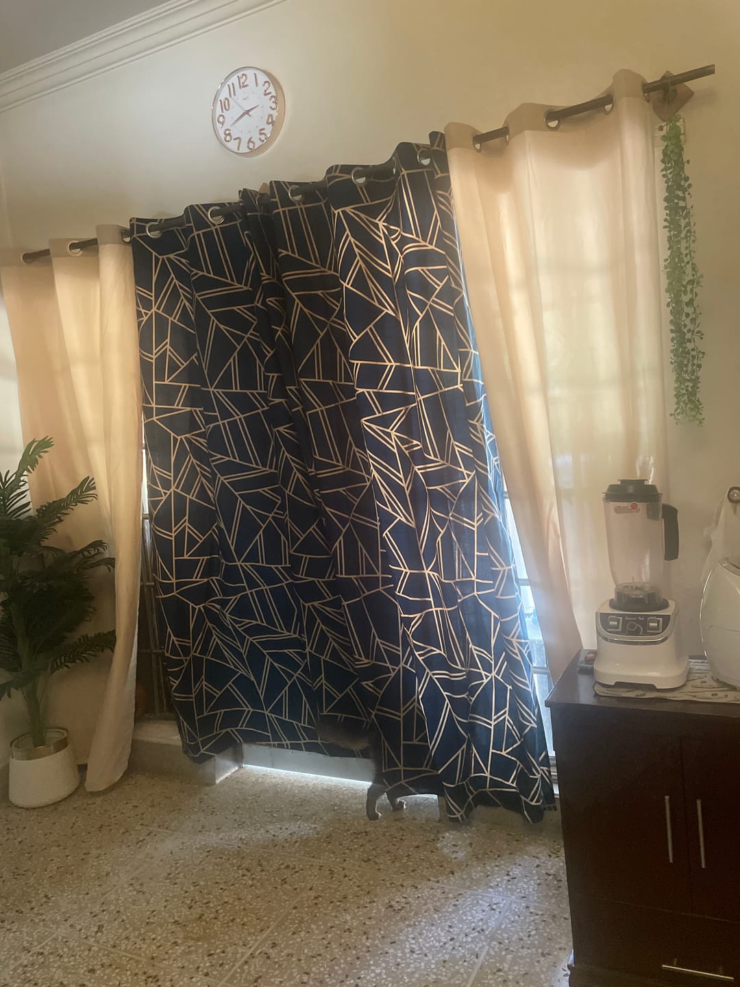 Customer photo review of EMBER WINDOW CURTAINS