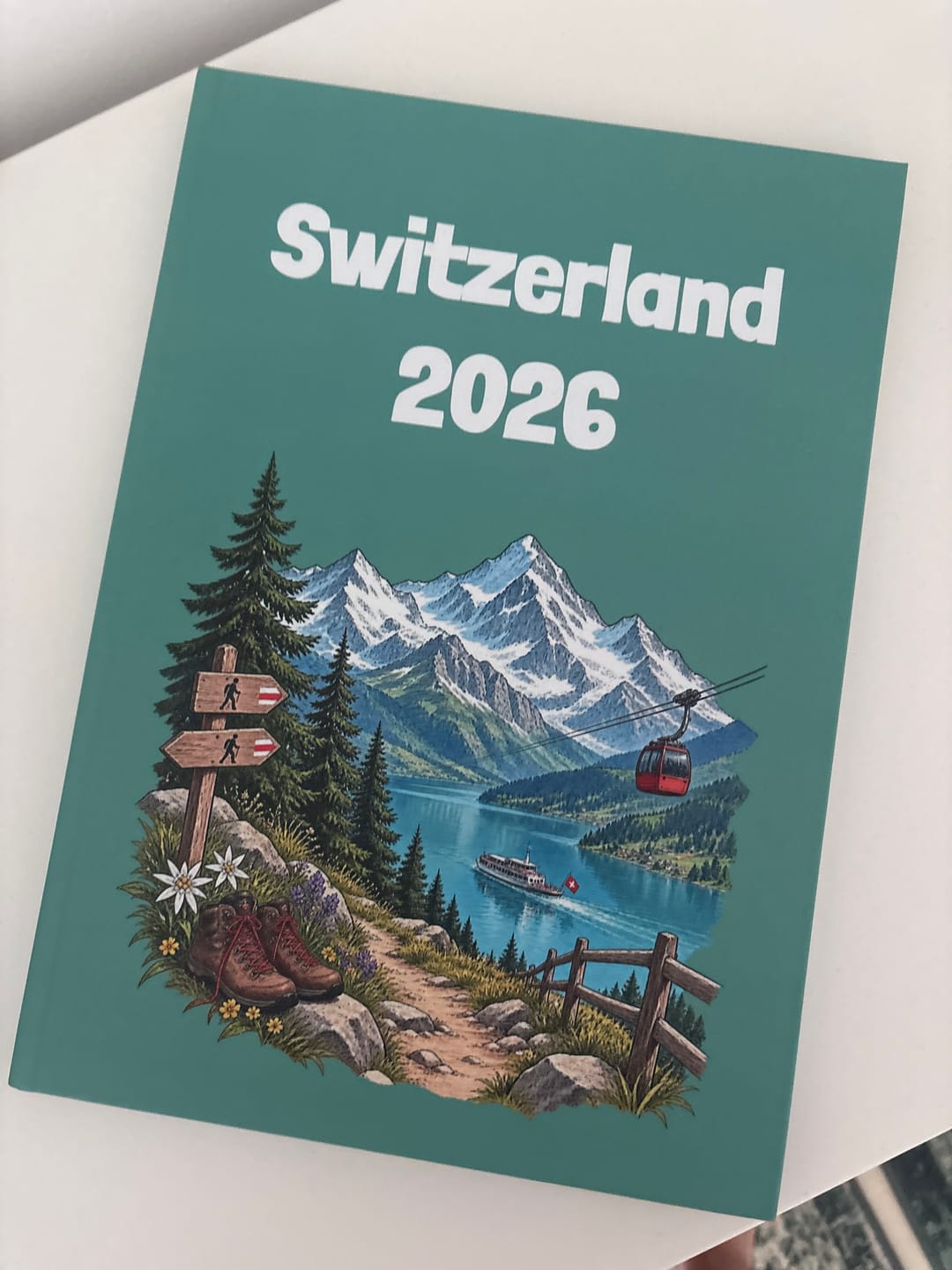 Customer photo review of Custom Travel Book