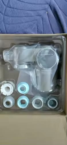 Customer photo review of PureGlow — The UV Faucet Filter for Clearer Skin