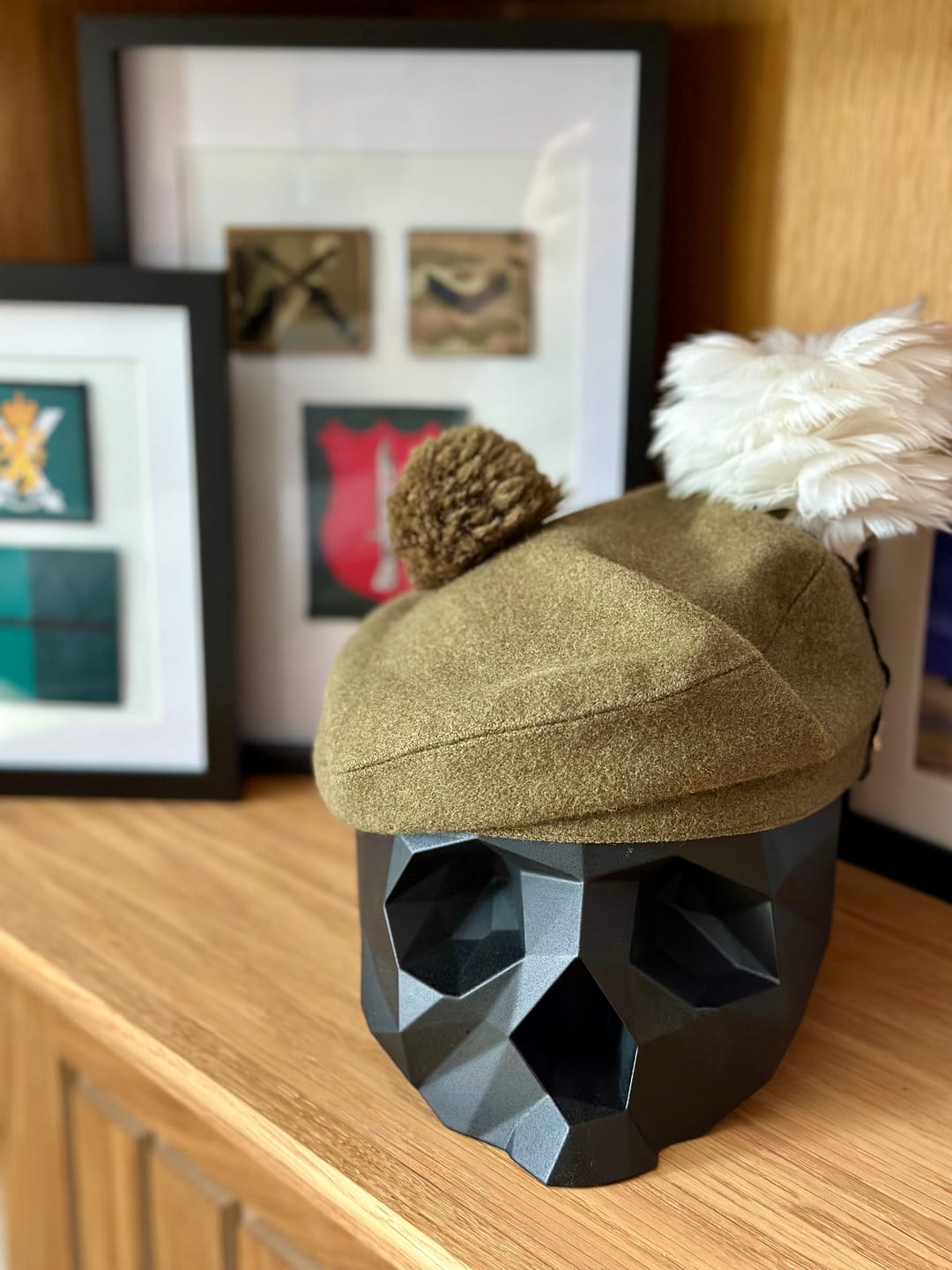 Customer photo review of Black Skull Stand
