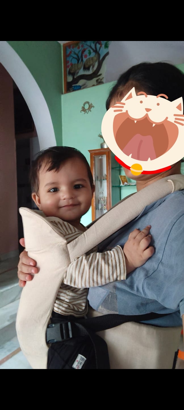 Customer photo review of Snugs Embrace Carrier - 2-in-1 Carrier