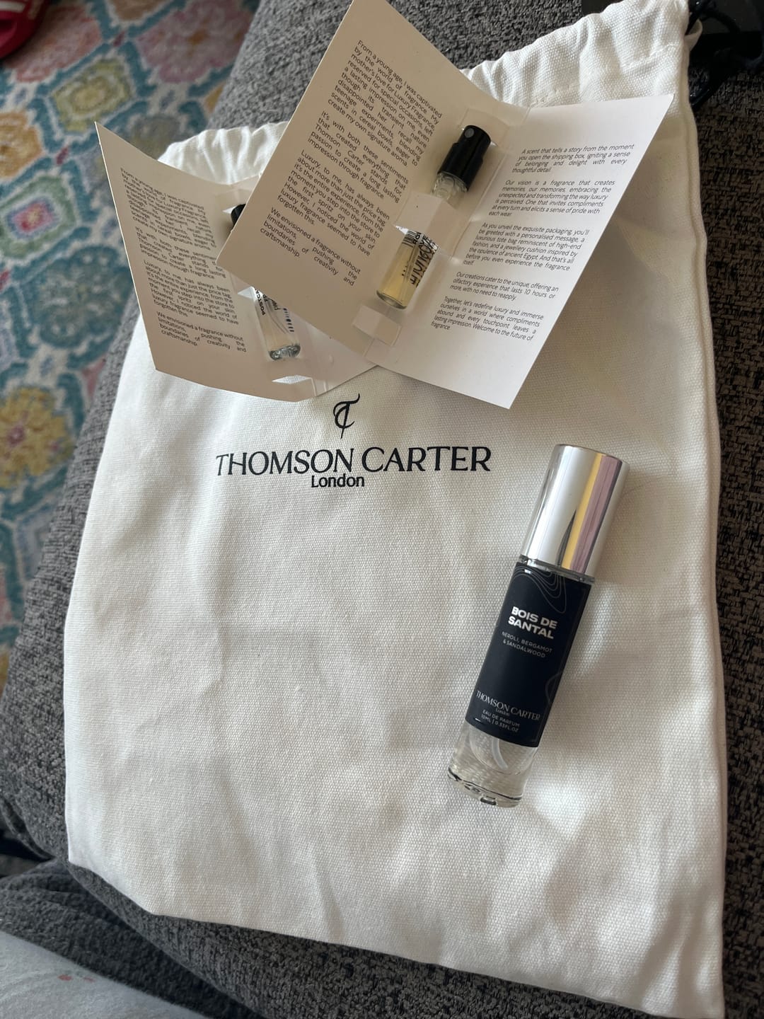 Customer photo review of Bois De Santal | Eau de Parfum