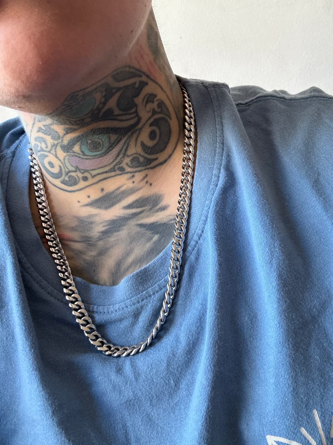 Customer photo review of Cadena Cuban Link 8mm