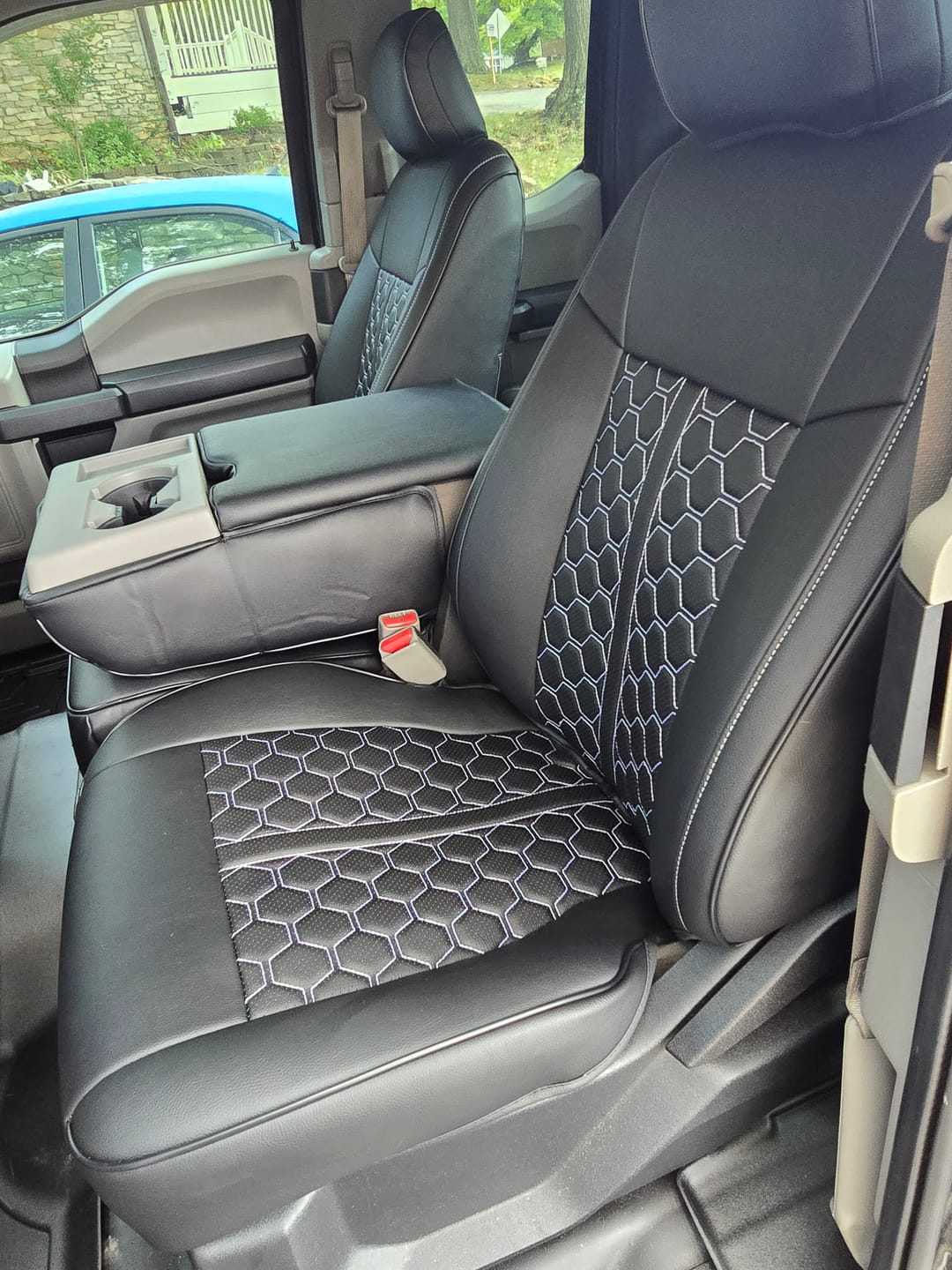 Customer photo review of 2015-20 Ford F150 | 16-22 F-250 F-350 Custom Seat Covers