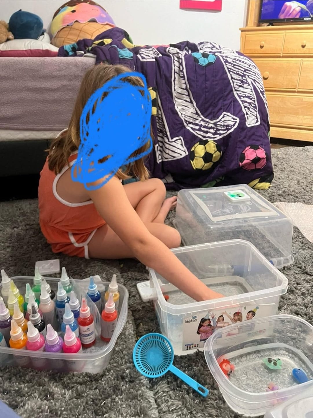 Customer photo review of Wasser Bastelset Meerestiere 3D Figuren | Kreatives DIY Set Kinder Ozean Tiere formen
