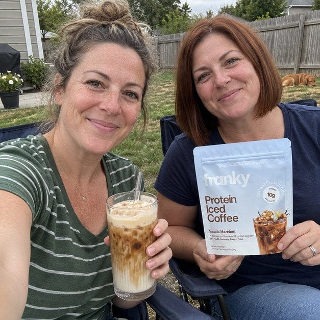 Customer photo review of Franky Protein Coffee