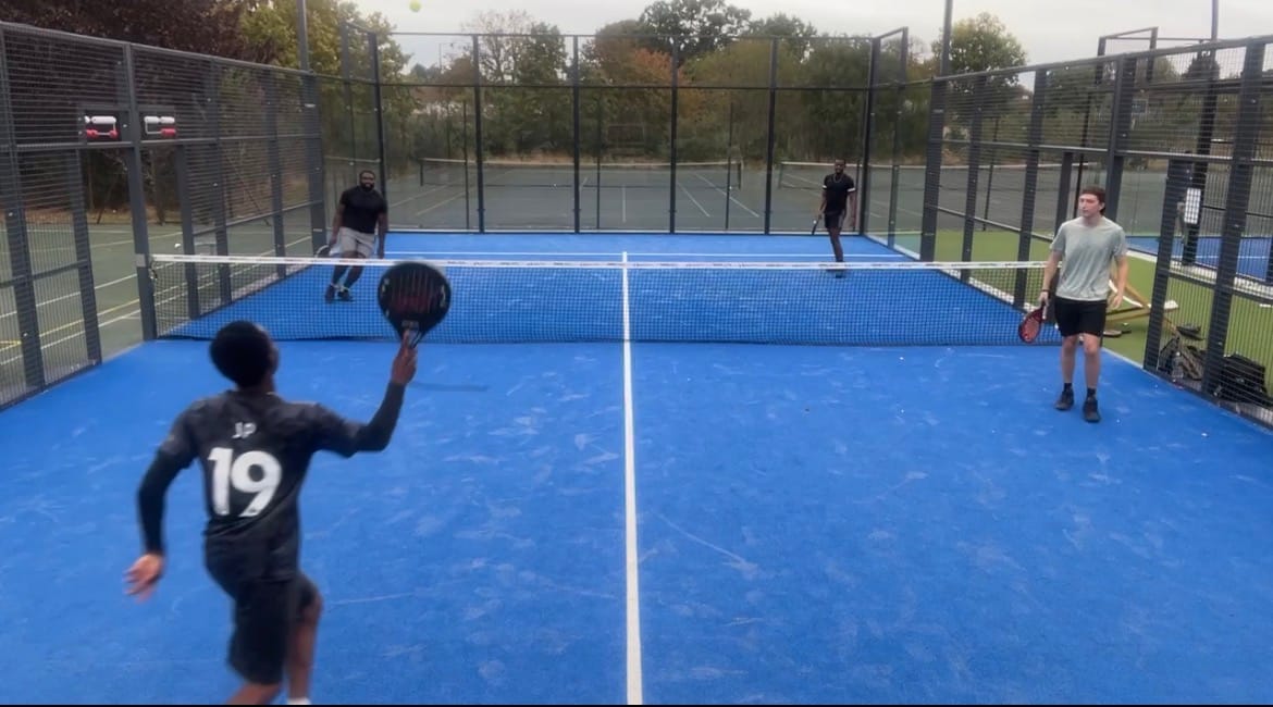 Customer photo review of Supporto Video Padel
