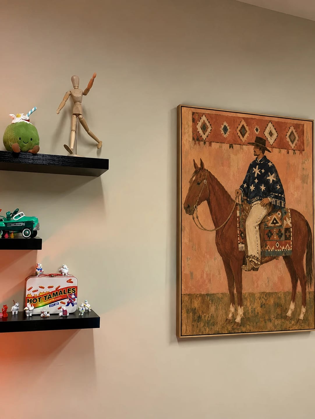 Customer photo review of Modern Folk Art｜Desert Cowboy