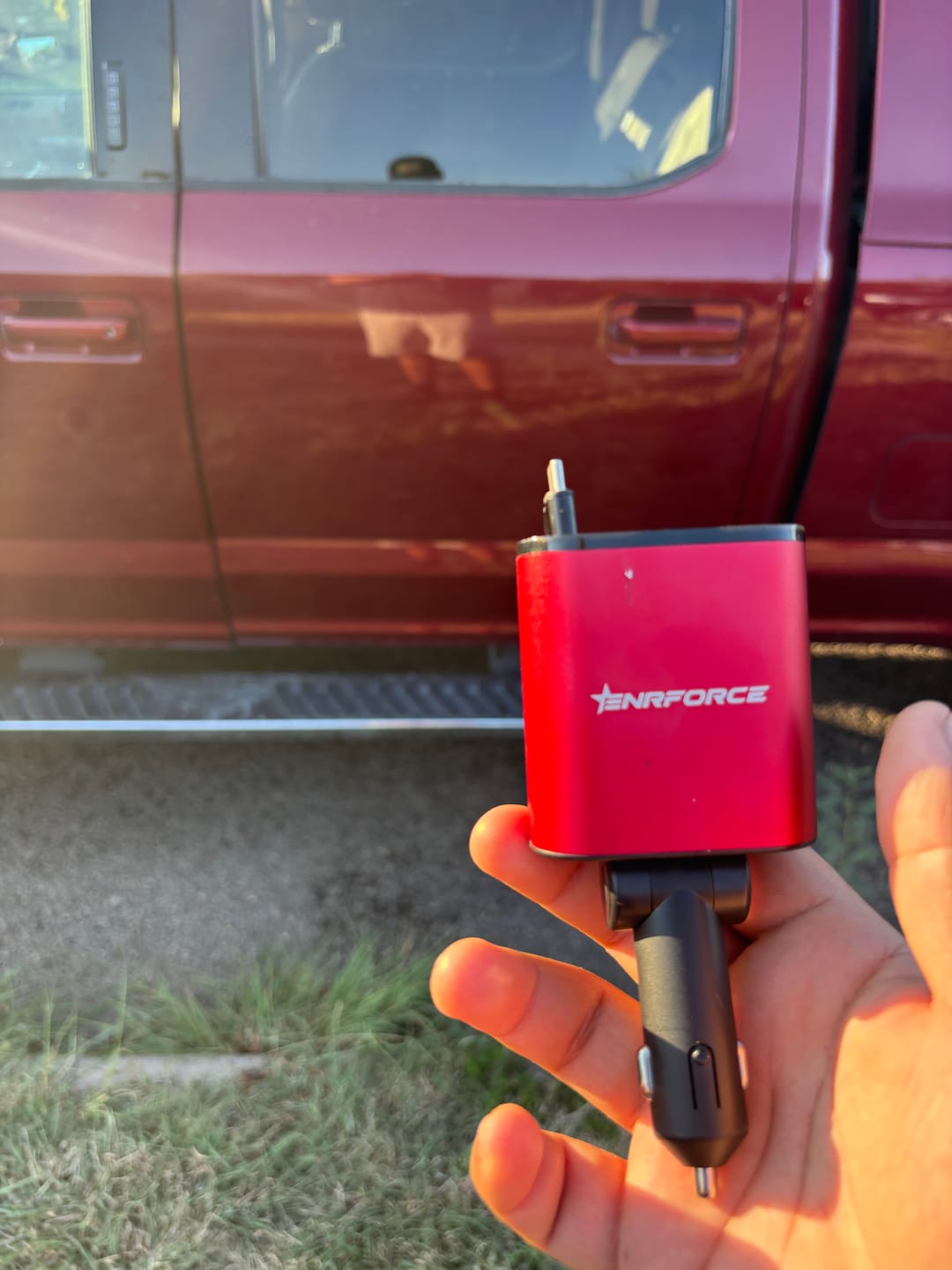 Customer photo review of 4 in 1 Car Charging Port