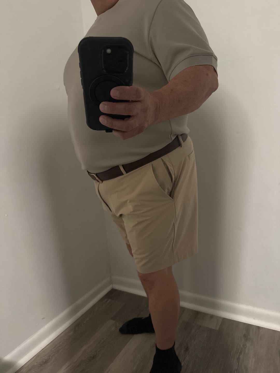 Customer photo review of Crewneck T-Shirt
