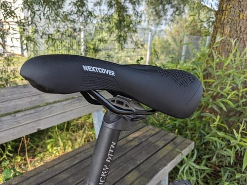 Customer photo review of Fahrradsattel ComfortOne & Sattelbezug CoverPro