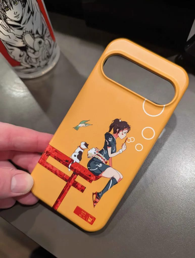 Customer photo review of Gate Keeper Pixel Case