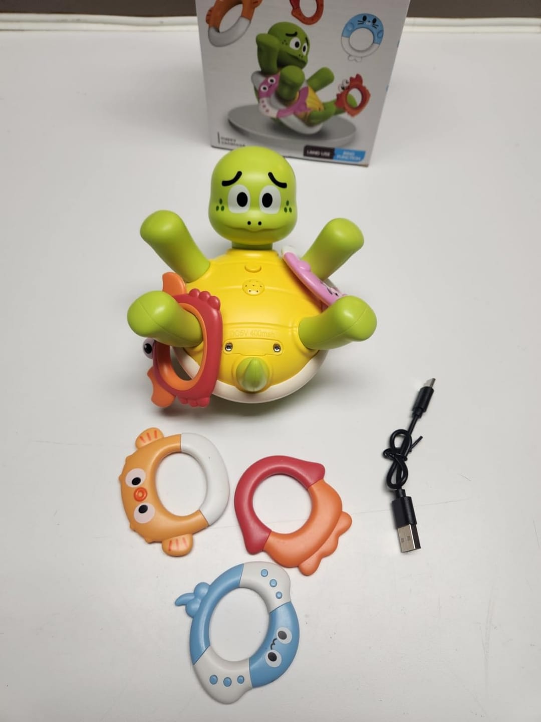 Customer photo review of Schildkröte Ringwurf Fontäne Badespielzeug | Wasserspielzeug Kleinkind Outdoor Sommer