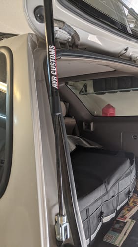 Customer photo review of 1996-2002 Toyota 4runner EZ Lift Rear Hatch Struts