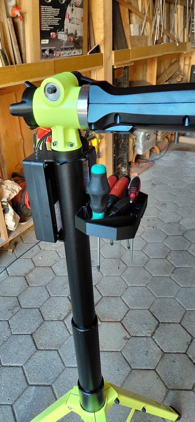 Customer photo review of X10 Werkzeugablage Medium