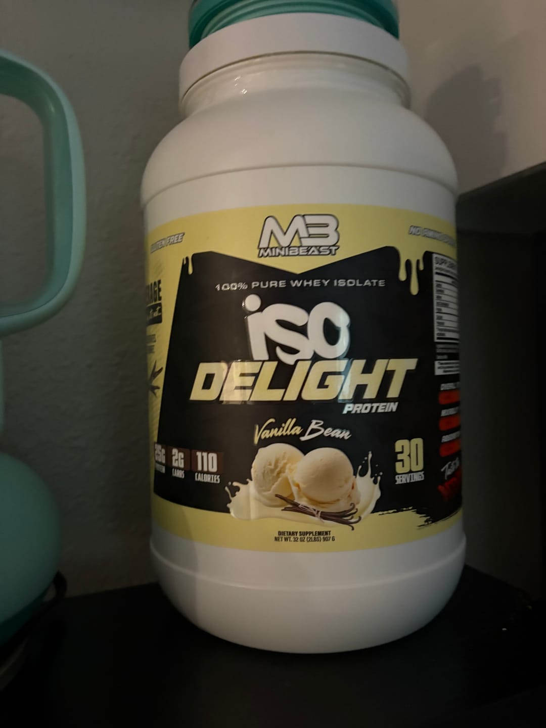 Customer photo review of IsoDelight Protein