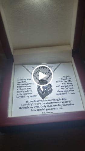 Customer photo review of To My Wife - I Love You Always & Forever - Gift Set - SS568