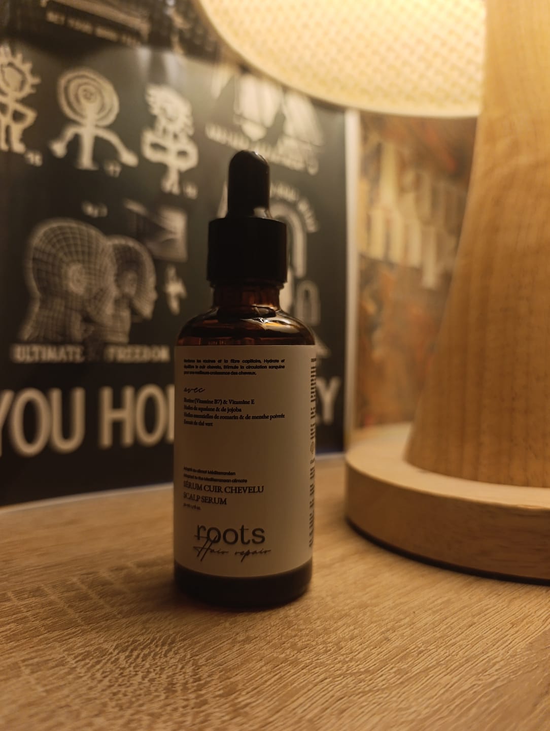 Customer photo review of SÉRUM CUIR CHEVELU