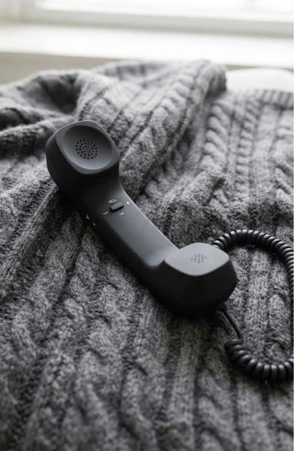Customer photo review of RetroTalk™ - Auricular Clásico Vintage
