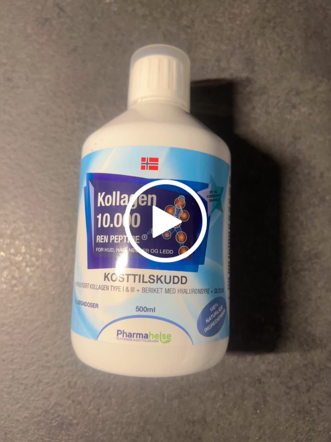 Customer video review of Kollagen LEDD®