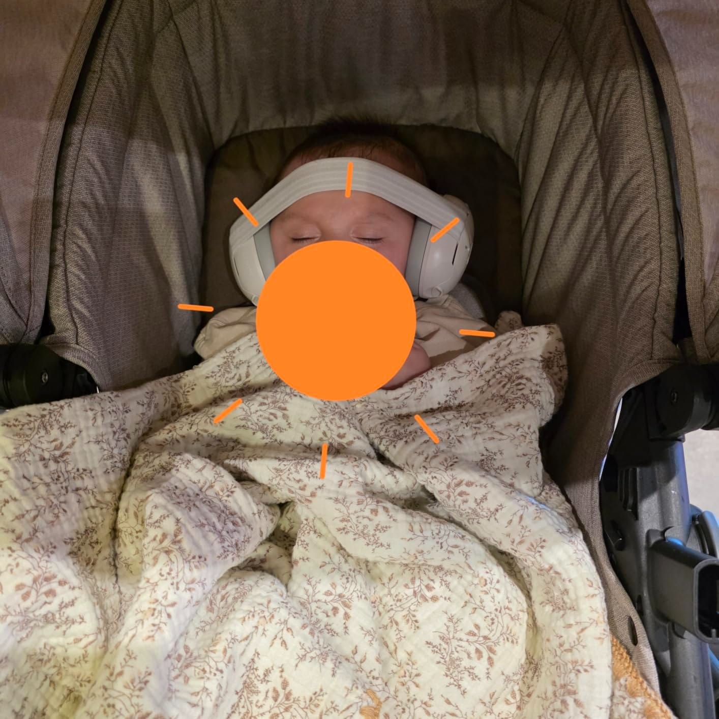Customer photo review of Sanfter Gehörschutz | Kapselgehörschutz Für Babys