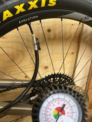 Customer photo review of Fahrradventil Adapter Set - immer das passende Ventil!