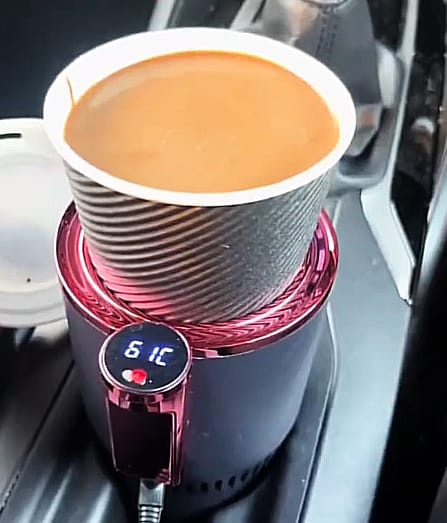 Customer photo review of Smart Temp Cup Holder